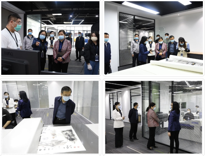 蘇州姑蘇人大主任酈小萍等領導蒞臨泰豐文化及豐鏈數字參觀調研，聚焦數字文化創意內容應用服務
